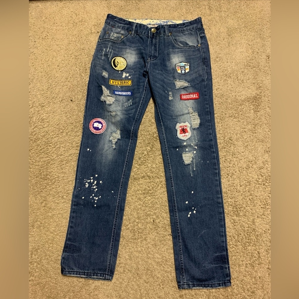 Mens Jeans  Straight Leg Sosoo